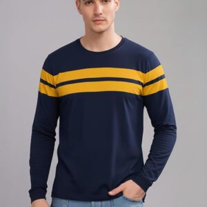 LEOTUDE Men's Full Sleeve Regular Fit Tshirt