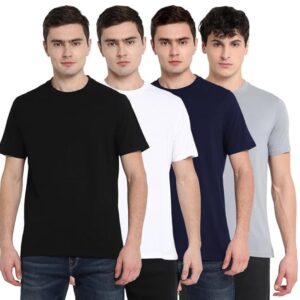 Aventura Outfitters Men's Round Neck 100% Cotton Regular Fit T-Shirt